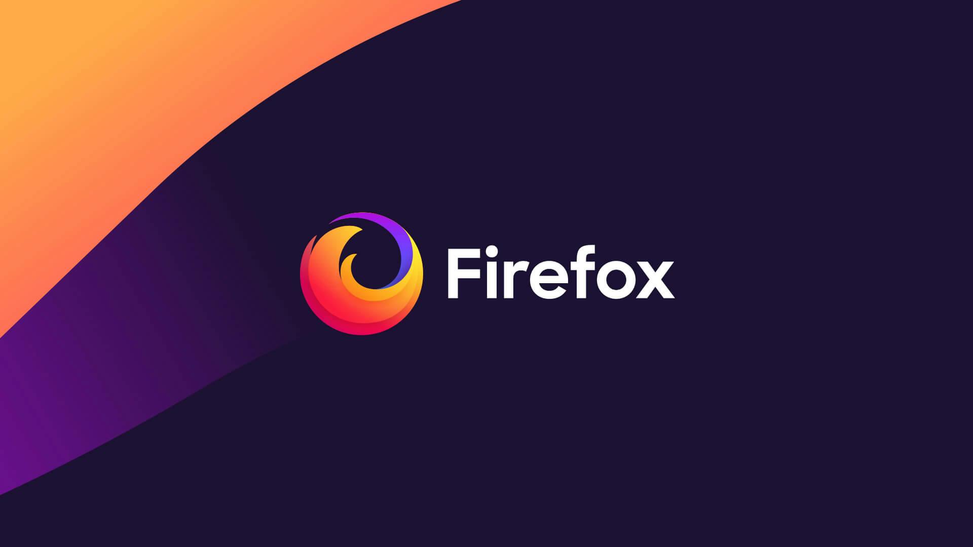 Firefox logo in brand colors